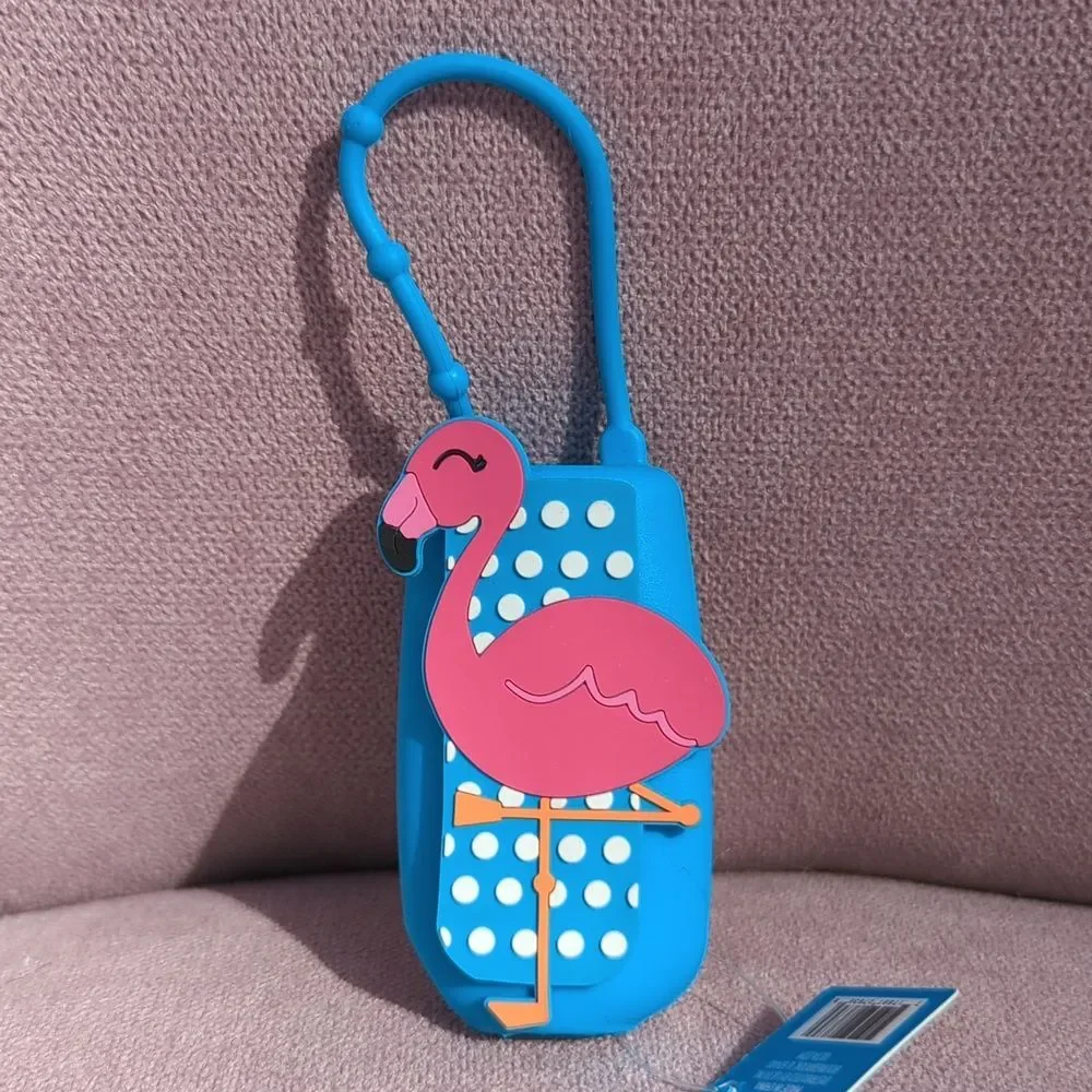 Ulta Beauty Flamingo Hand Sanitizer Sling Holder NWT